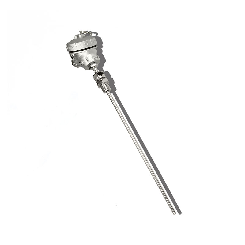 Threaded, Waterproof Thermocouples and RTDs with  Adjustable Compression Fittings