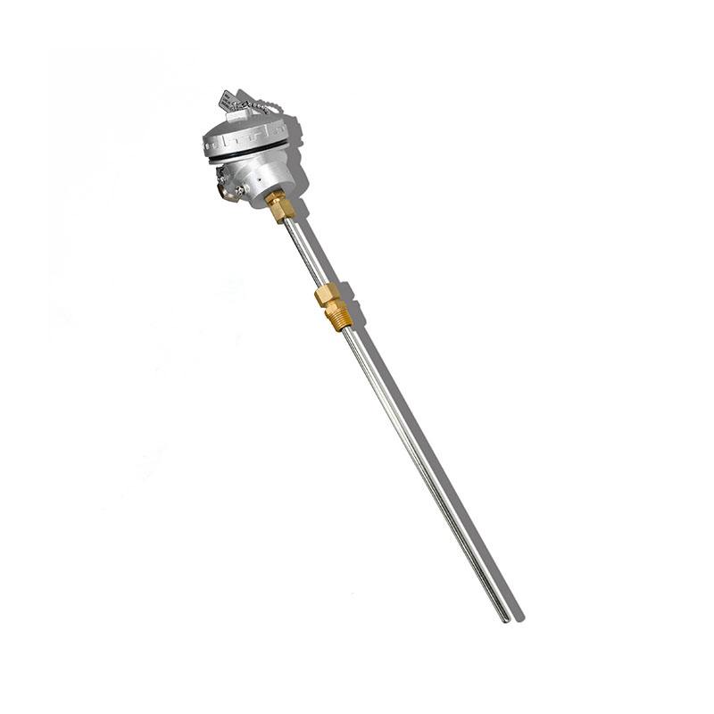 Threaded, Waterproof Thermocouples and RTDs with Brass Adjustable Compression Fittings