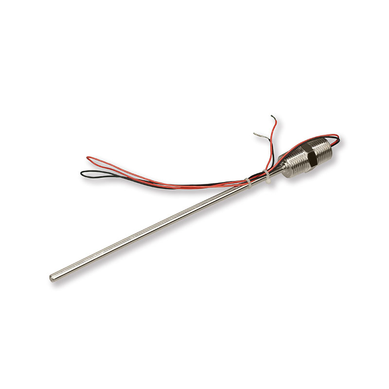 Armored thermocouple with small terminal assembly