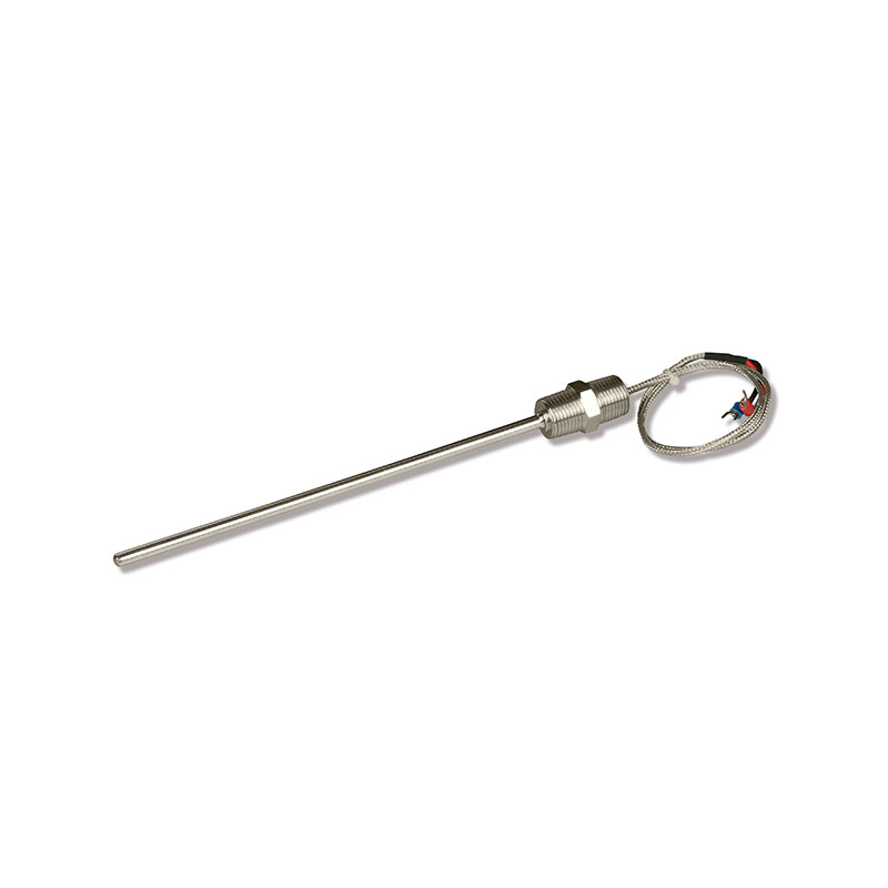 Armored thermocouple with small terminal assembly
