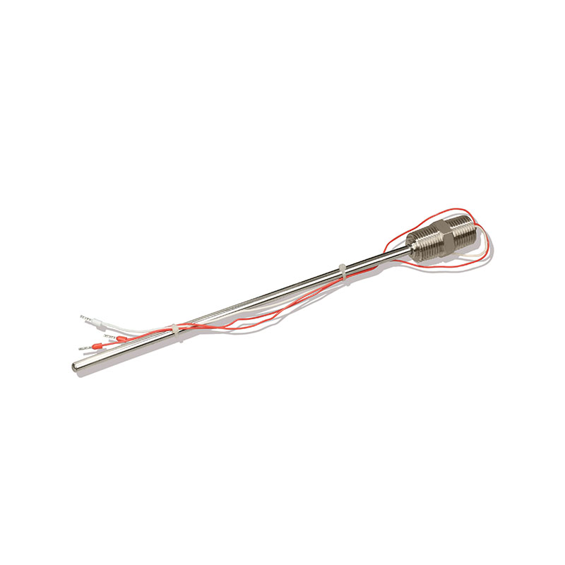 Armored thermocouple with small terminal assembly