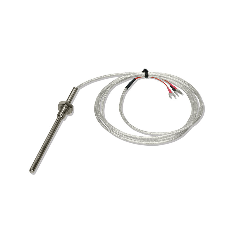 Threaded-mount PT100 RTD temperature sensor