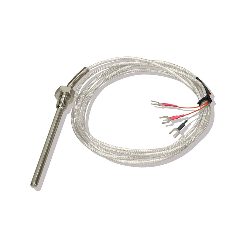 Threaded-mount PT100 RTD temperature sensor