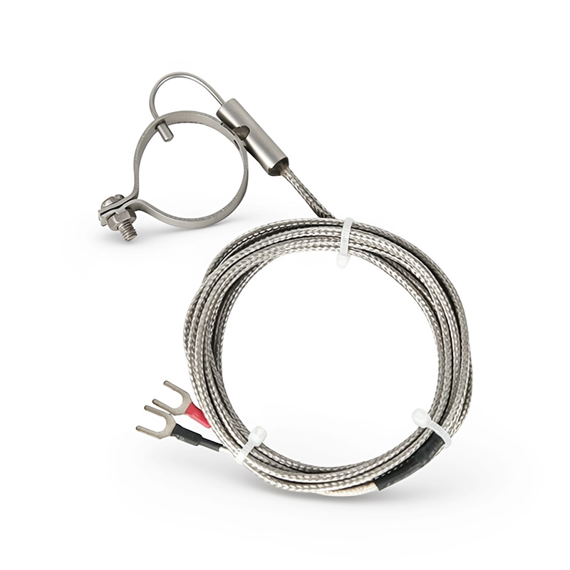 Clamp-on thermocouple